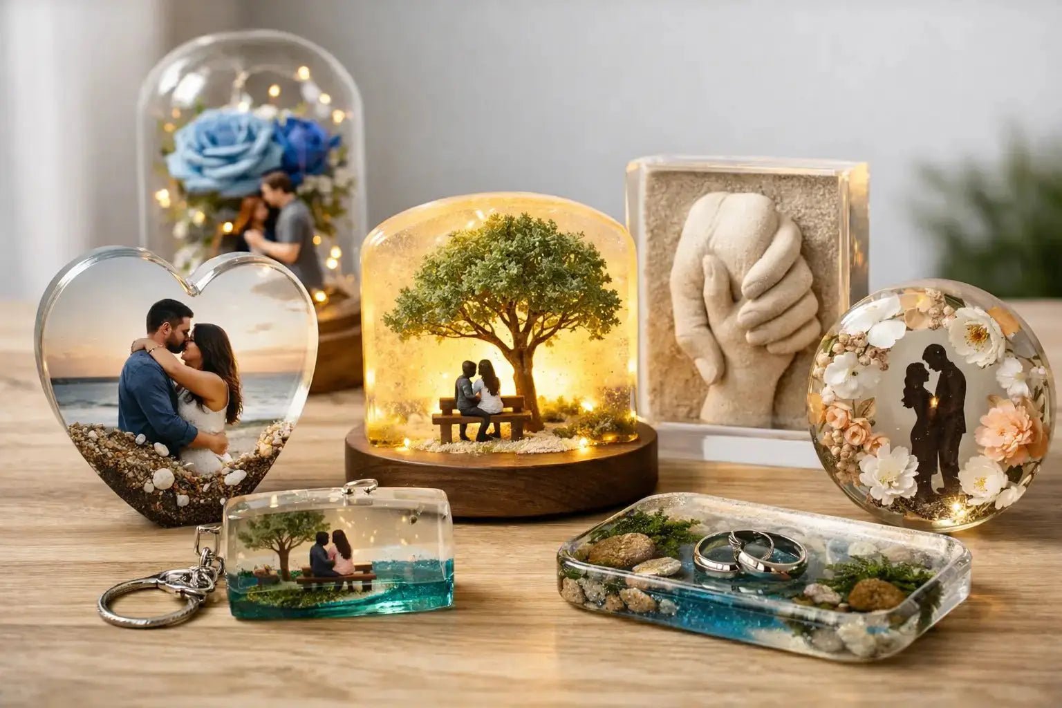 11 Best Personalized Resin Gifts for Couples