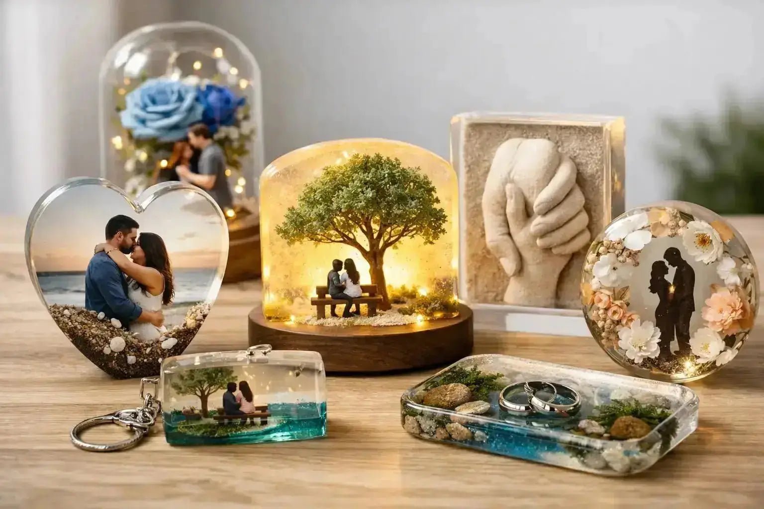 11 Best Personalized Resin Gifts for Couples