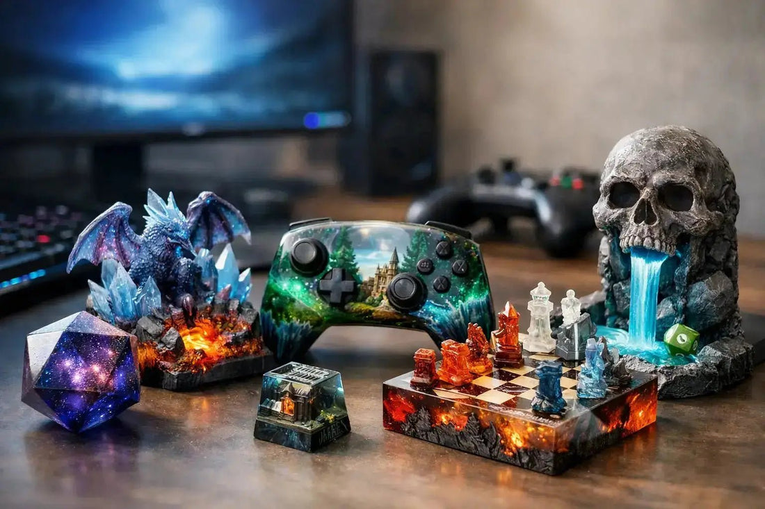 12 Unique Resin Gifts for Gamers