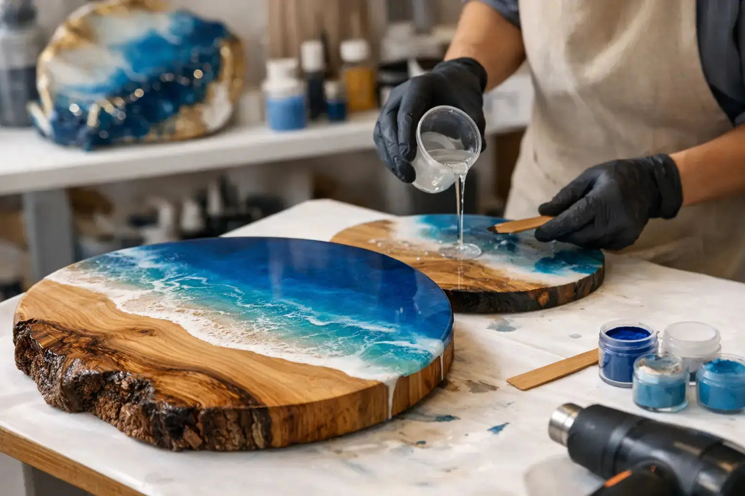 What Makes Resin Art Handcrafted Quality?