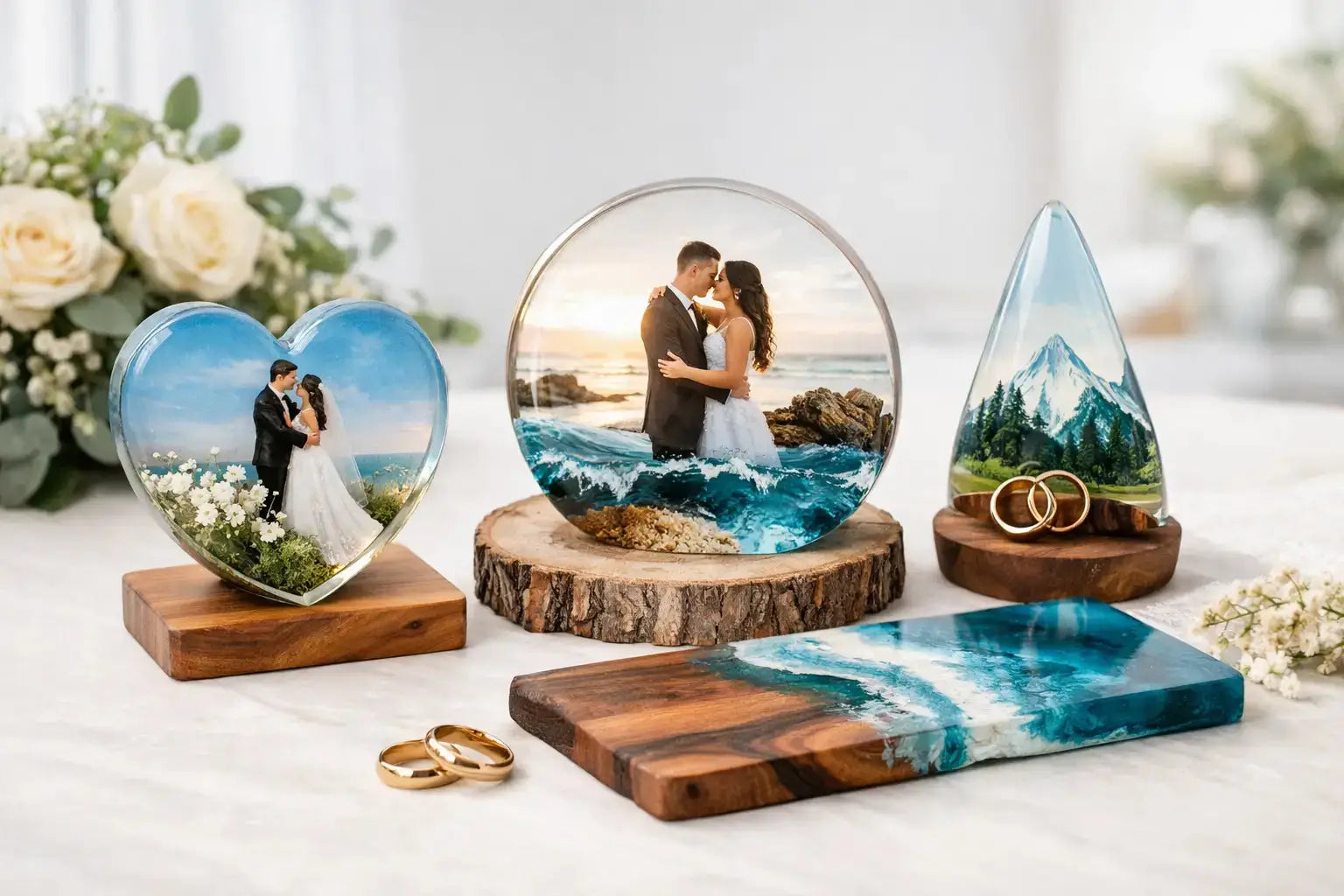 Custom Resin Wedding Gift Ideas Examples