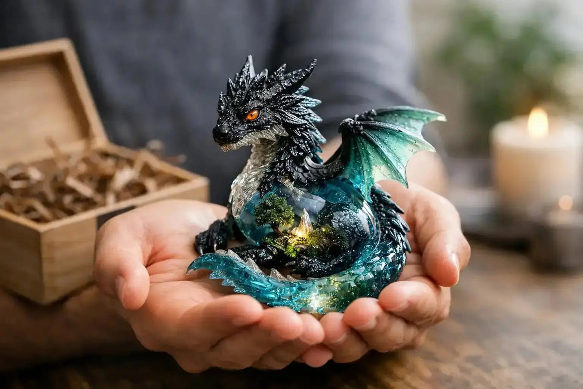 A Custom Dragon Resin Gift Example That Feels Personal