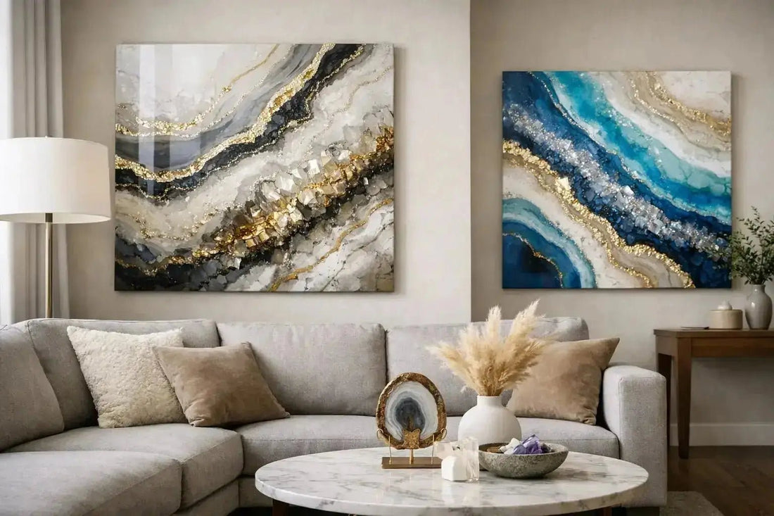 Best Geode Style Art for Apartments