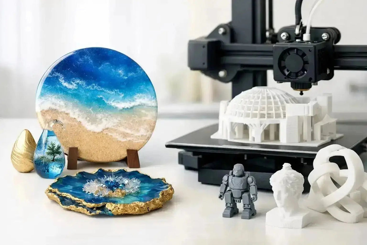 Custom Resin Decor vs 3D Printing