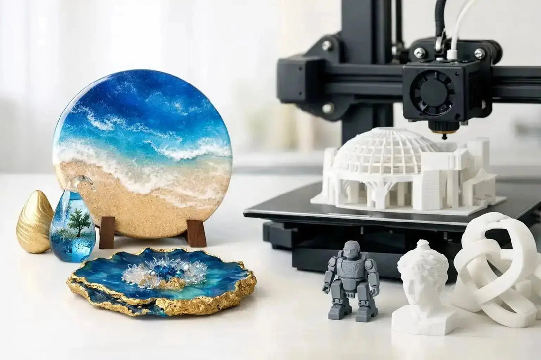 Custom Resin Decor vs 3D Printing