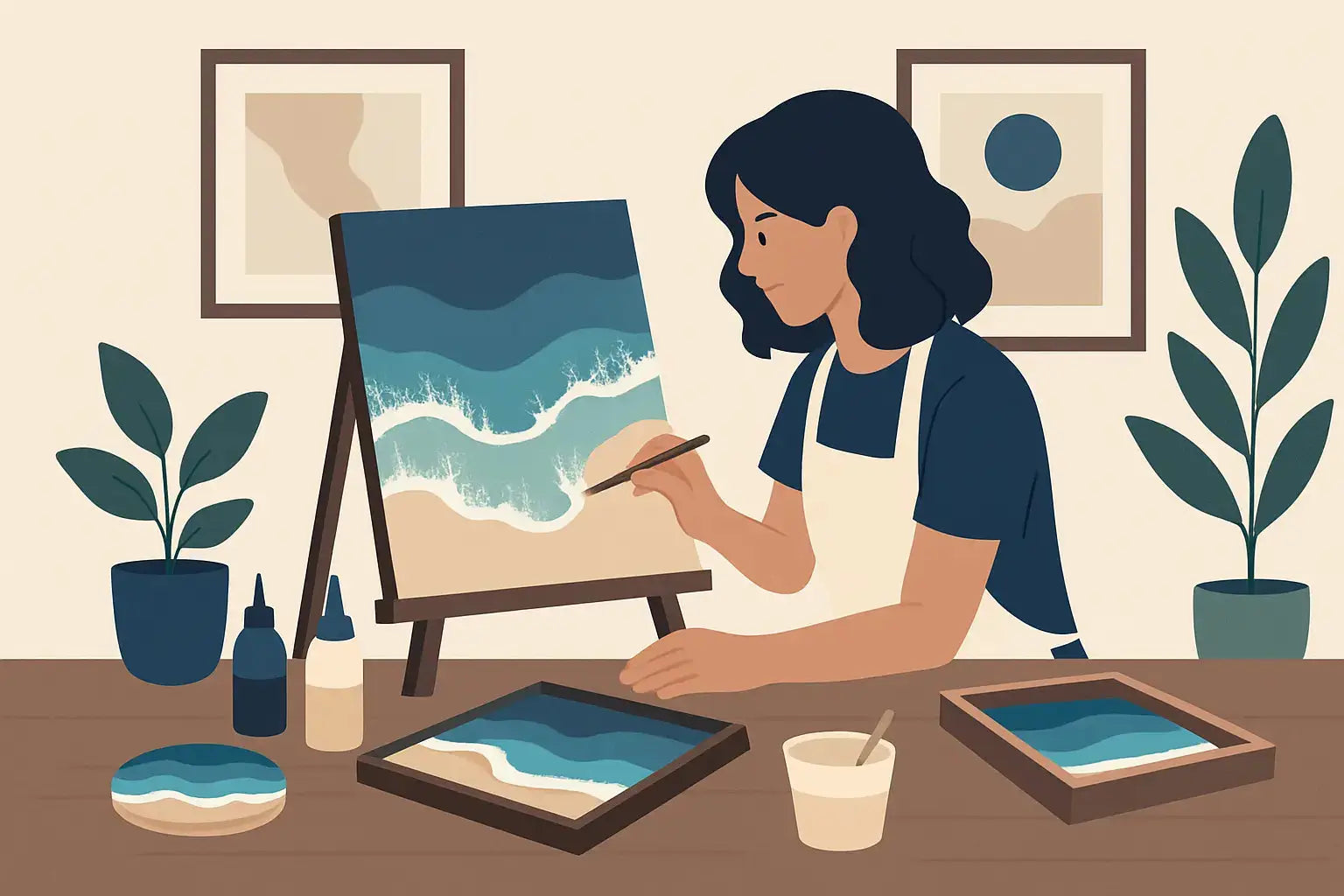 Rider Enchanted Studio: Resin Art With a Story