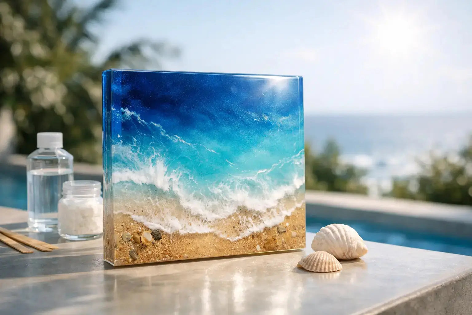 Can Resin Art Go in Sunlight? What to Know