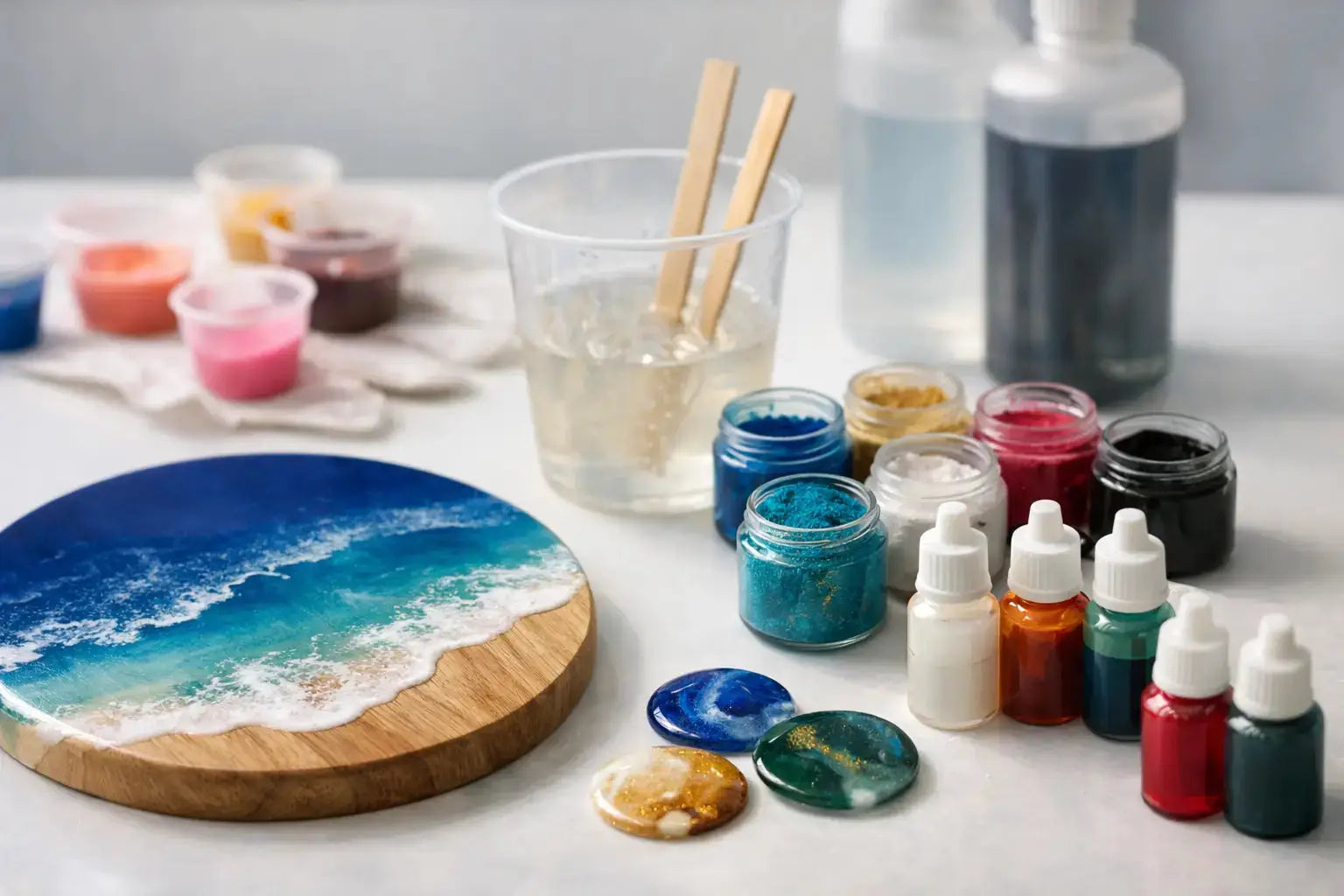 How to Choose Colors for Resin Art