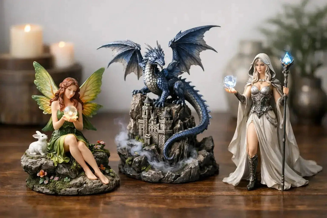 Fantasy Resin Figurines for Gifts and Decor