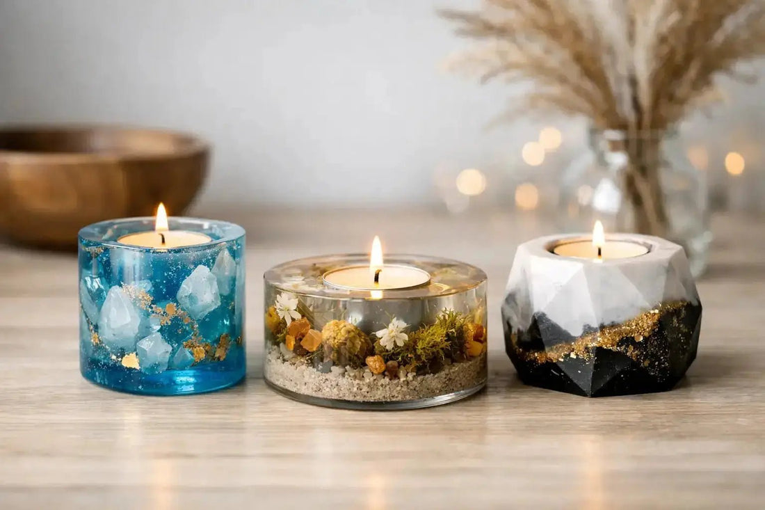 Handmade Resin Candle Holders Review