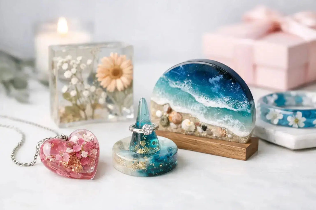 Handmade Resin Gift for Girlfriend Unique Ideas