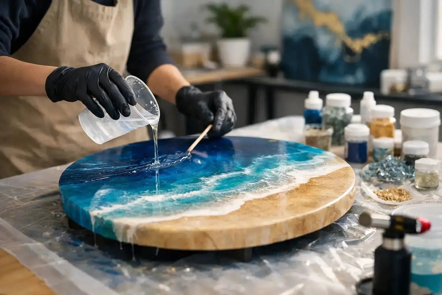 How a Resin Art Commission Comes to Life