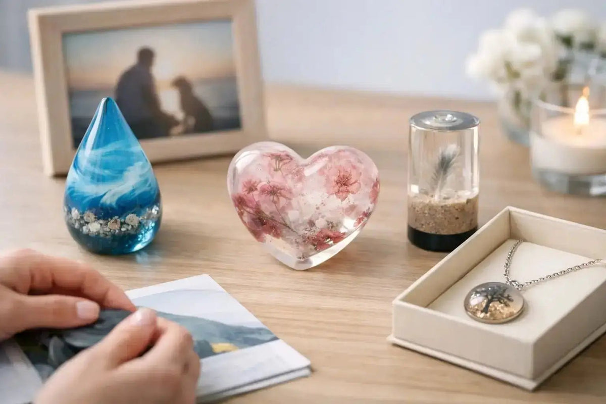 How to Order Memorial Resin Keepsakes with Care