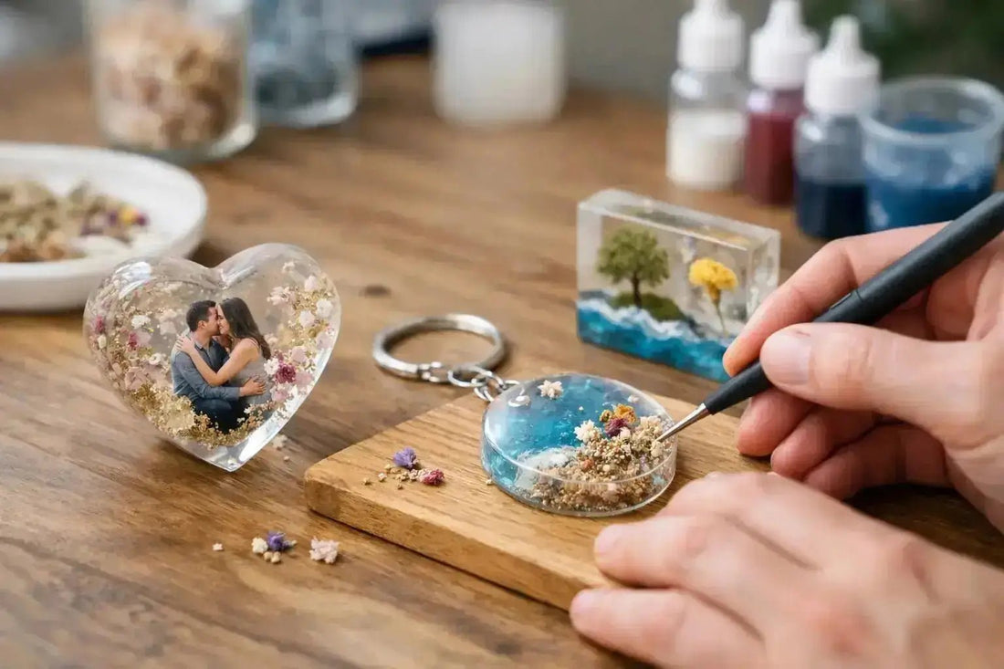 How to Personalize Resin Gift Pieces