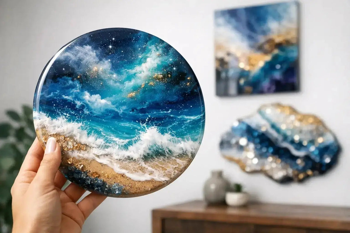 How to Pick Resin Wall Art That Feels Magical