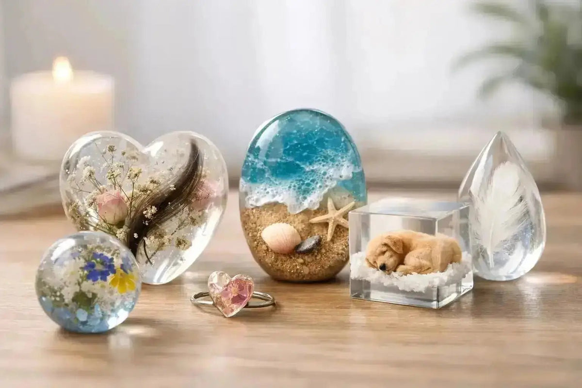Made to Order Resin Keepsakes That Matter