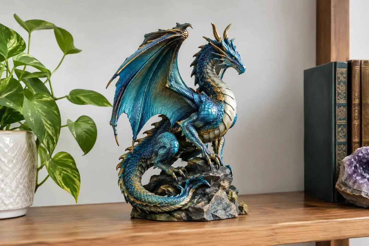 Resin Dragon Display Ideas for Your Shelves