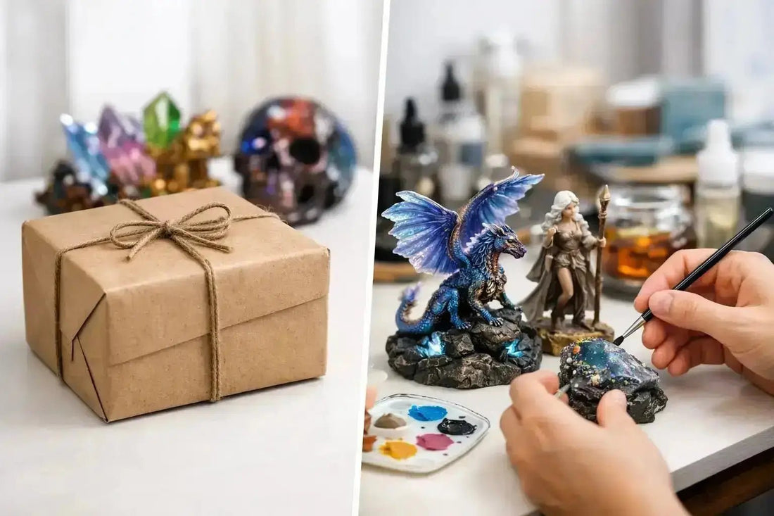 Resin Mystery Box Versus Custom Commission