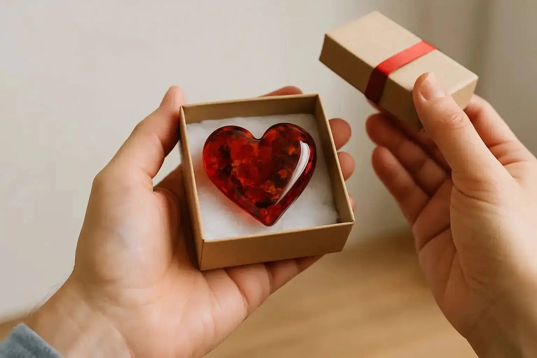 Valentine Resin Heart Gift That Feels Personal