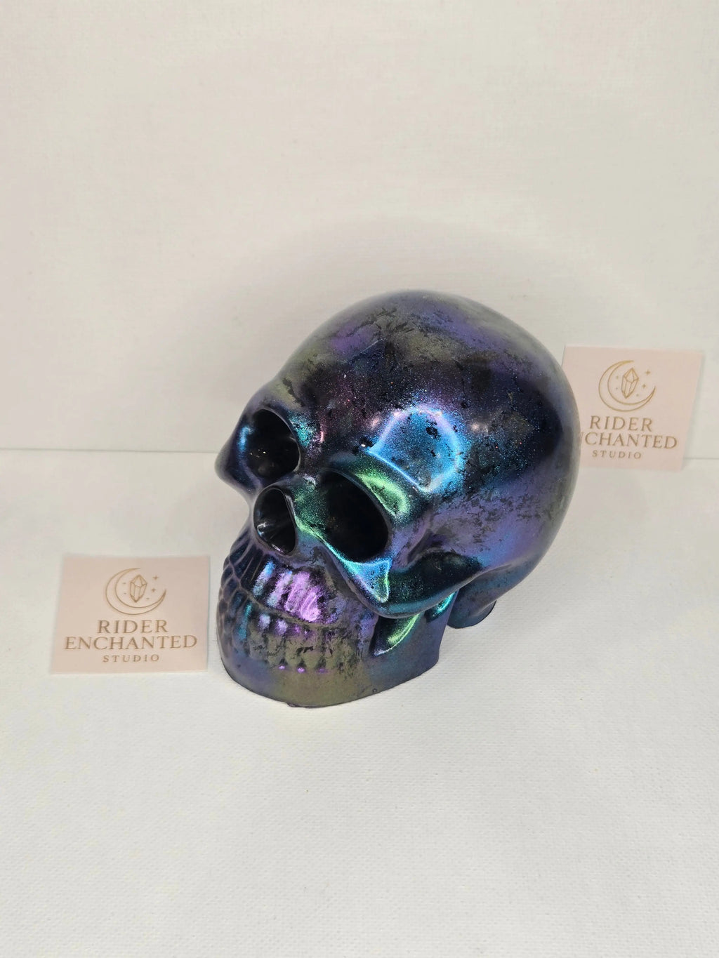 Resin Skull - Rider Enchanted Studio