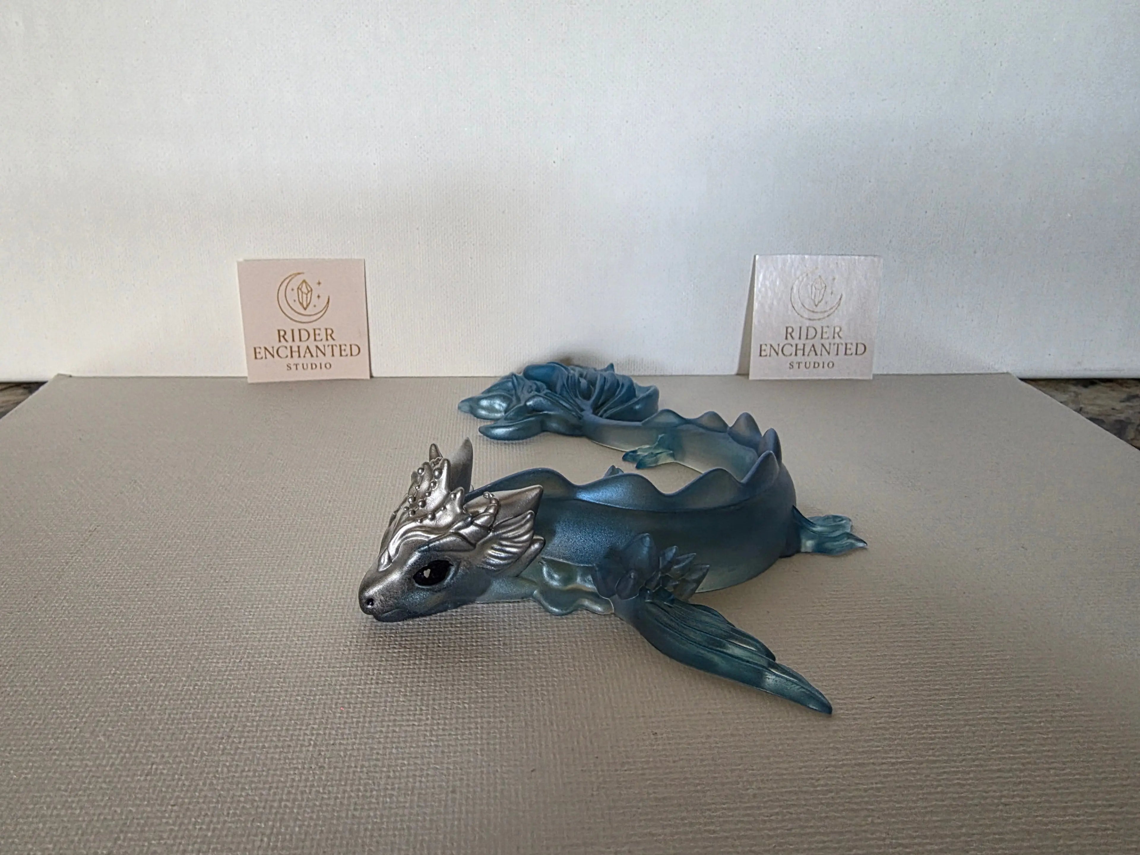 Ice Dragon – Keeper of Winter Magic Rider Enchanted Studio