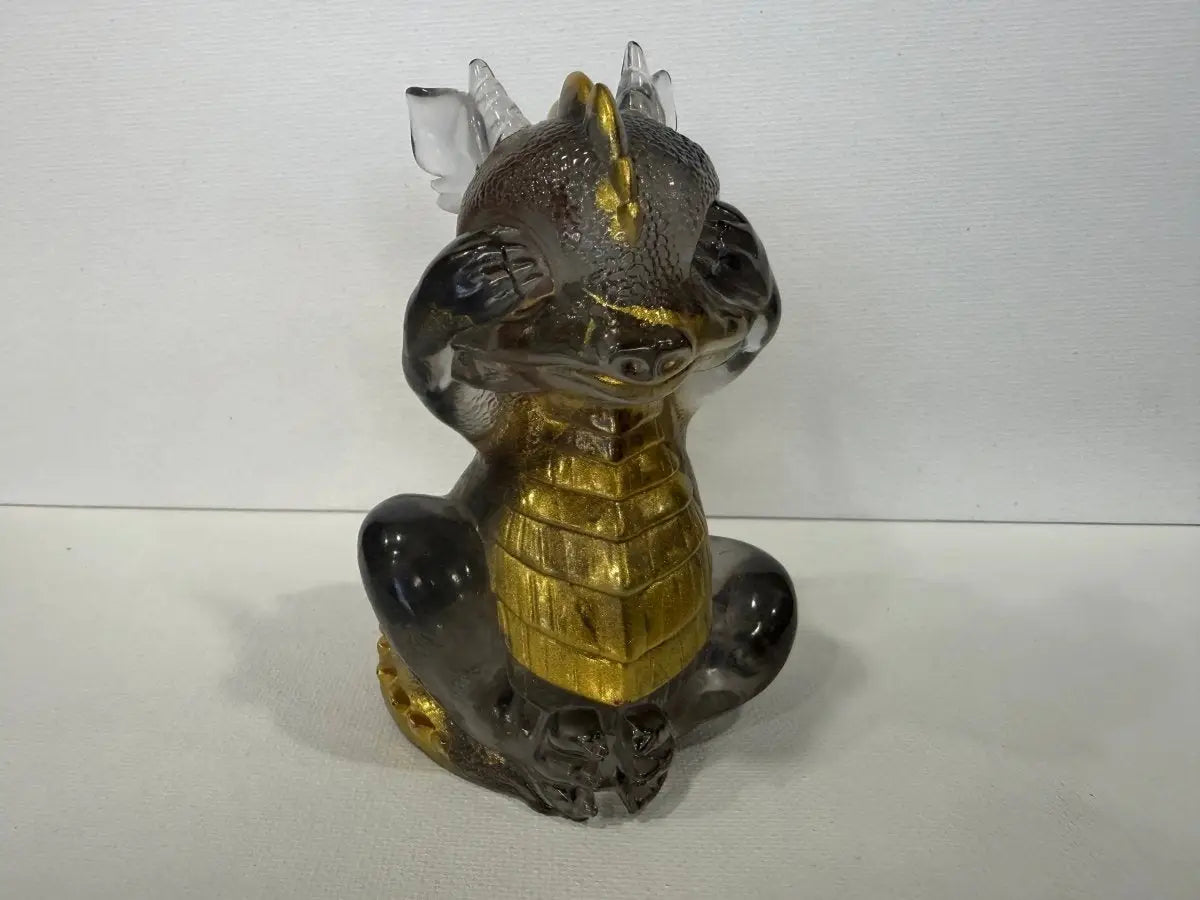 🐉 4-Inch “See No Evil, Hear No Evil, Speak No Evil” Dragons - Rider Enchanted Studio