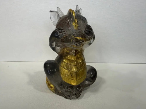 🐉 4-Inch “See No Evil, Hear No Evil, Speak No Evil” Dragons - Rider Enchanted Studio