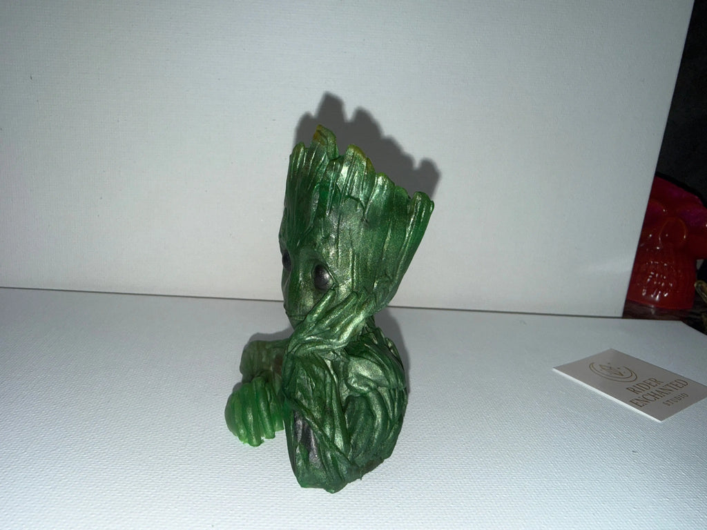 Tree Figurine – Cute, Earthy, and Full of Charm 3 inches Rider Enchanted Studio