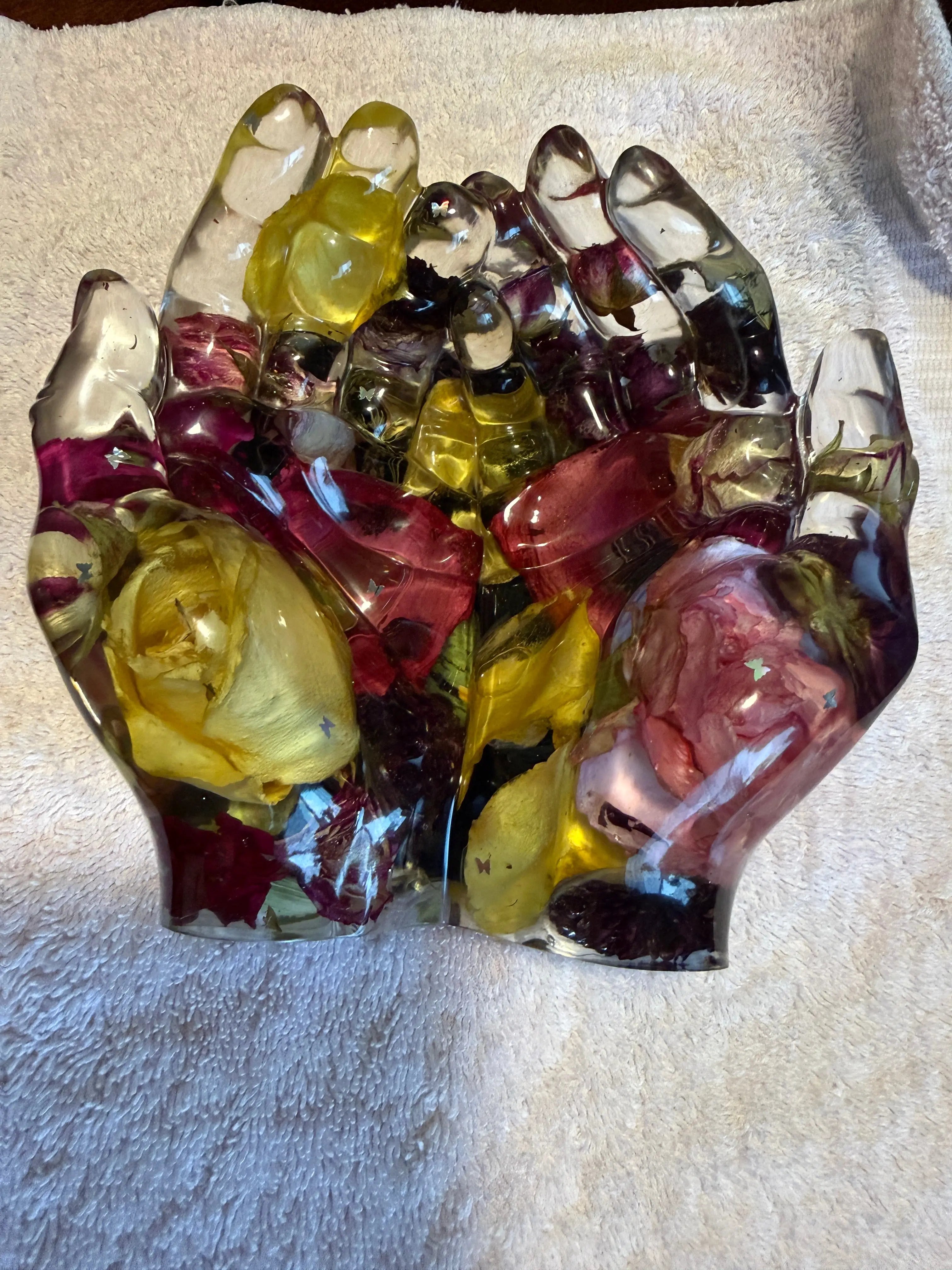 Resin Hand Catch‑All – A Statement Piece That Works Rider Enchanted Studio