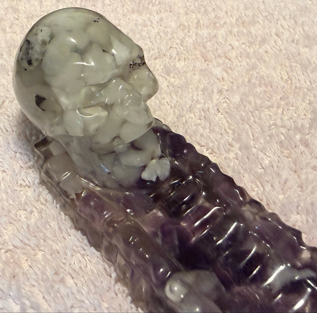 Skull Incense Burner – Unique Gothic‑Style Aromatherapy Décor Rider Enchanted Studio