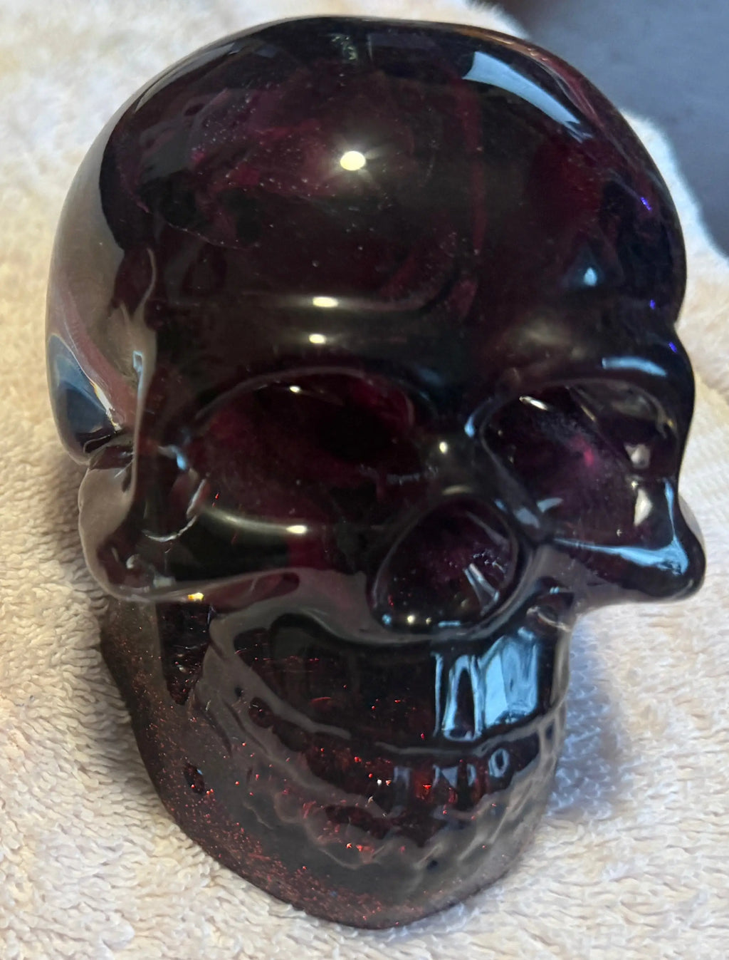 Medium Resin Skull – Bold Décor for Any Space Rider Enchanted Studio