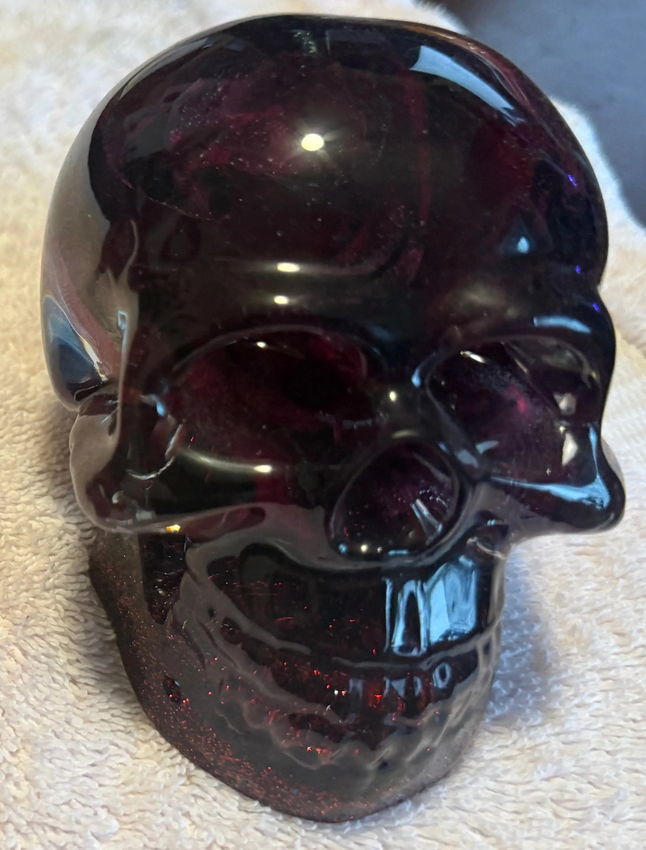 Medium Resin Skull – Bold Décor for Any Space Rider Enchanted Studio