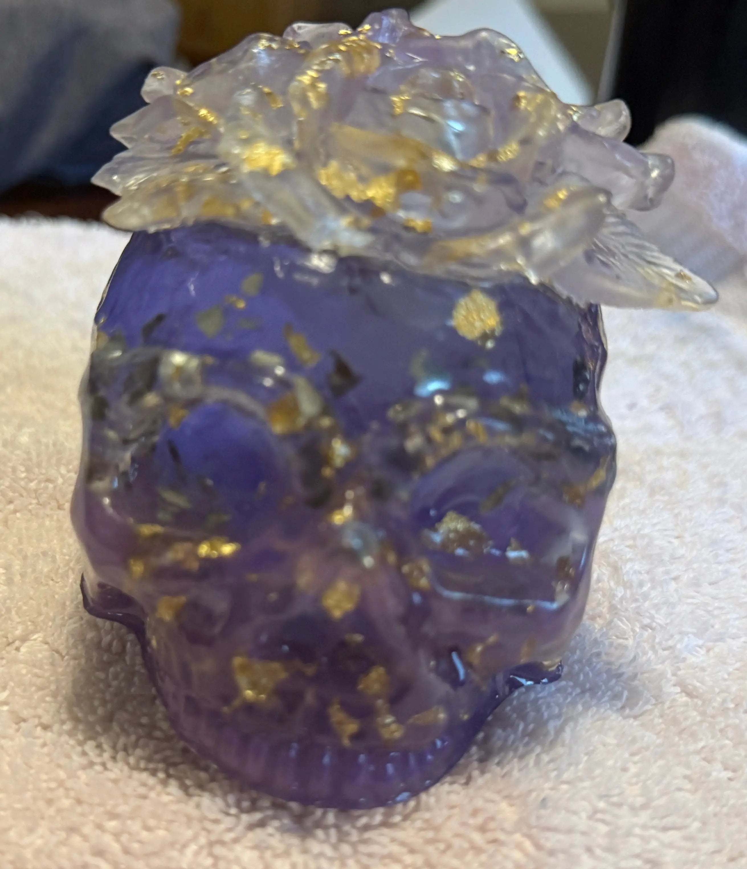 Medium Resin Skull – Bold Décor for Any Space Rider Enchanted Studio