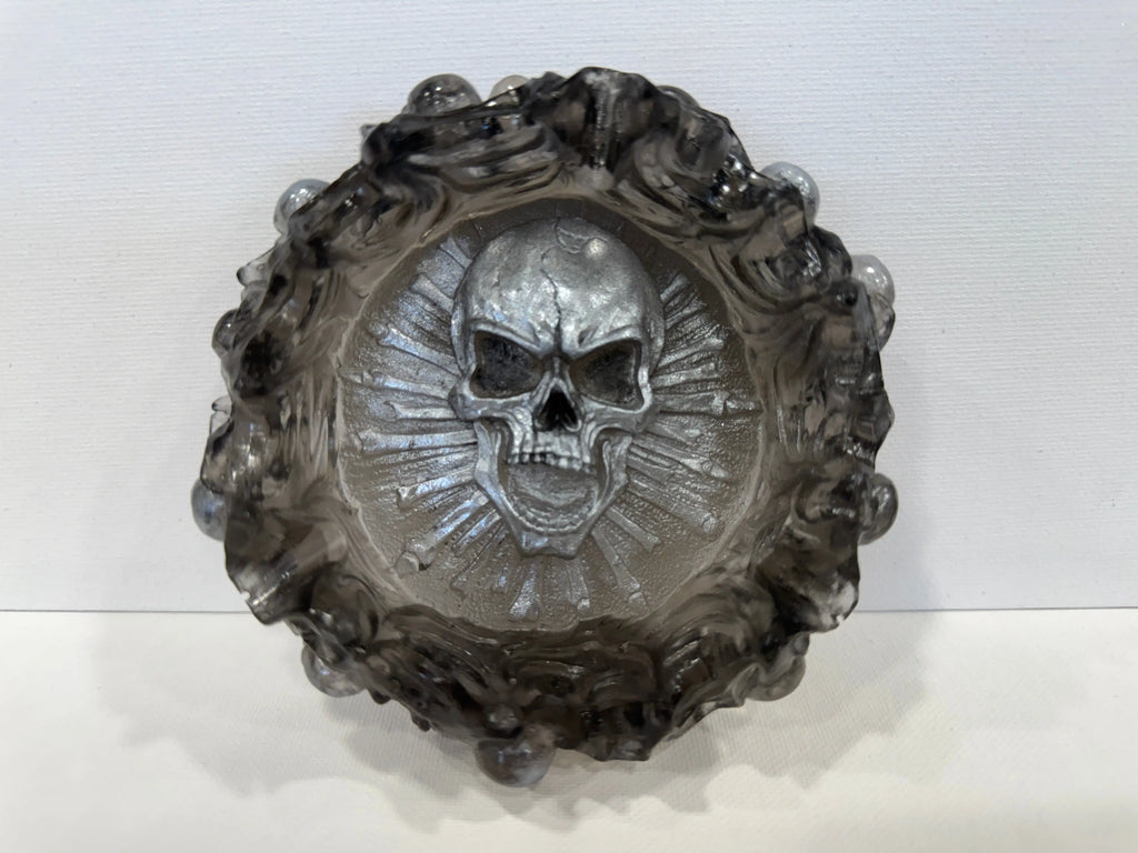 Coin/Key Holder with Skulls 5" - Rider Enchanted Studio