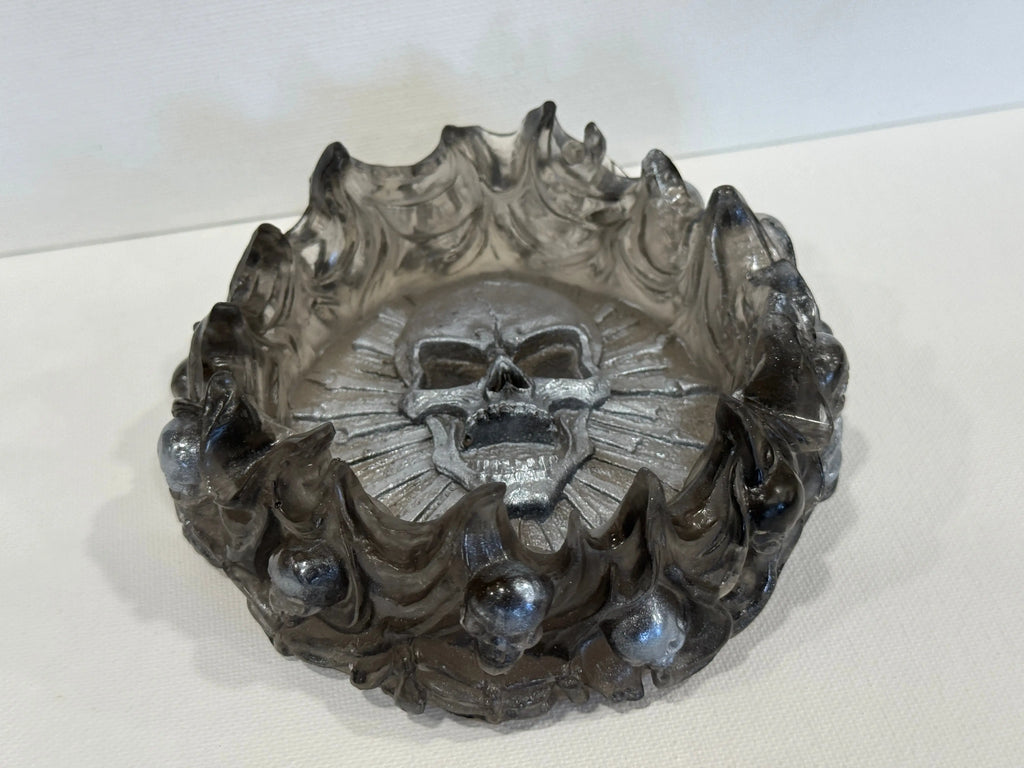 Coin/Key Holder with Skulls 5" - Rider Enchanted Studio