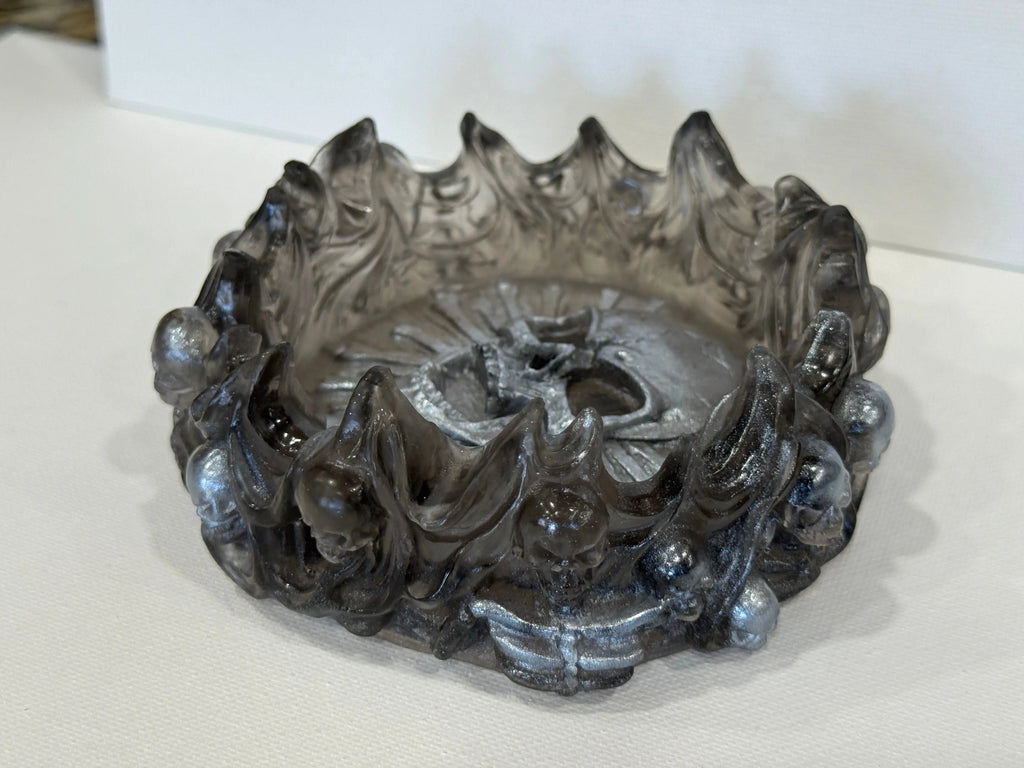 Coin/Key Holder with Skulls 5" - Rider Enchanted Studio