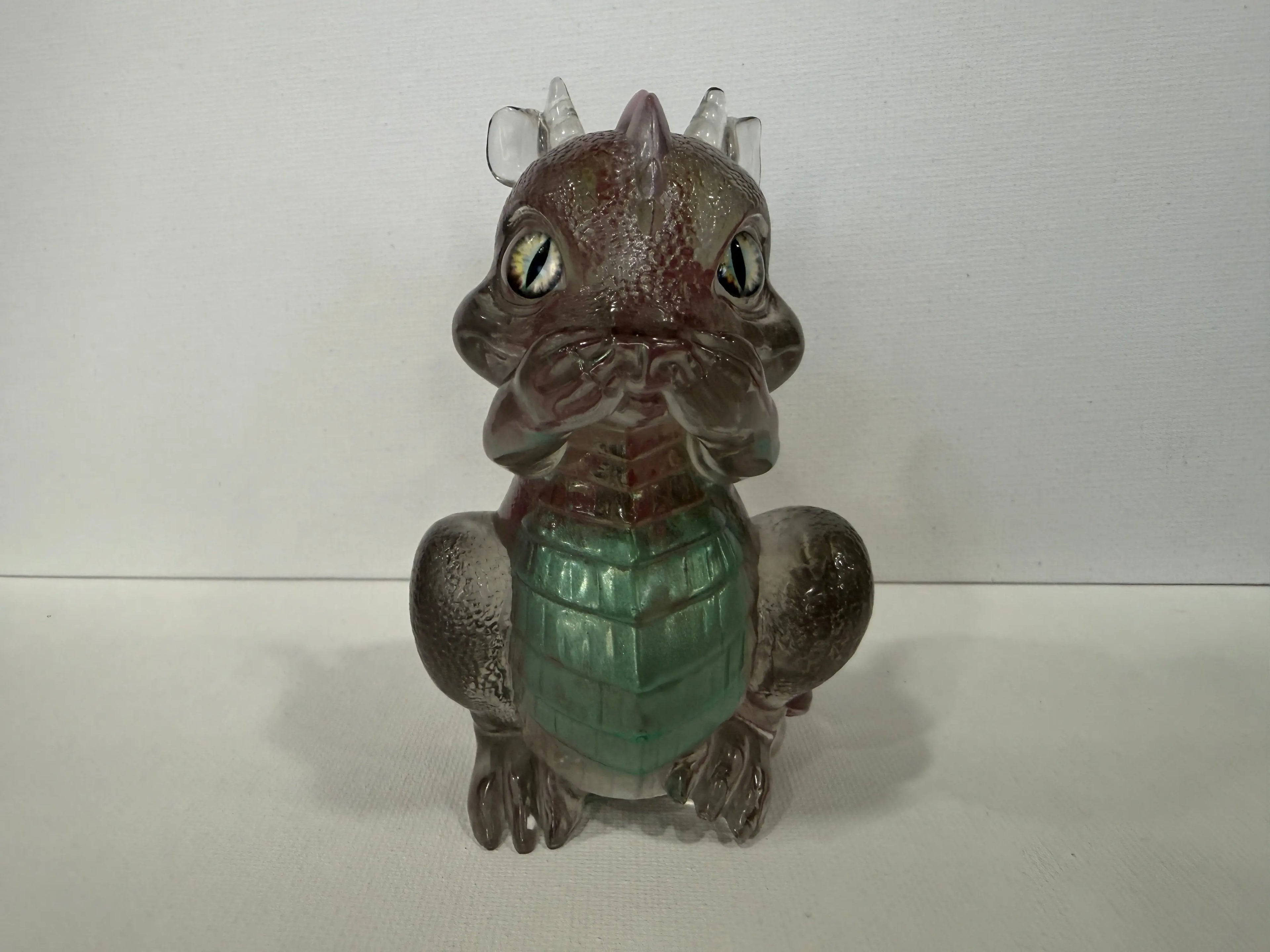 🐉 4-Inch “See No Evil, Hear No Evil, Speak No Evil” Dragons - Rider Enchanted Studio