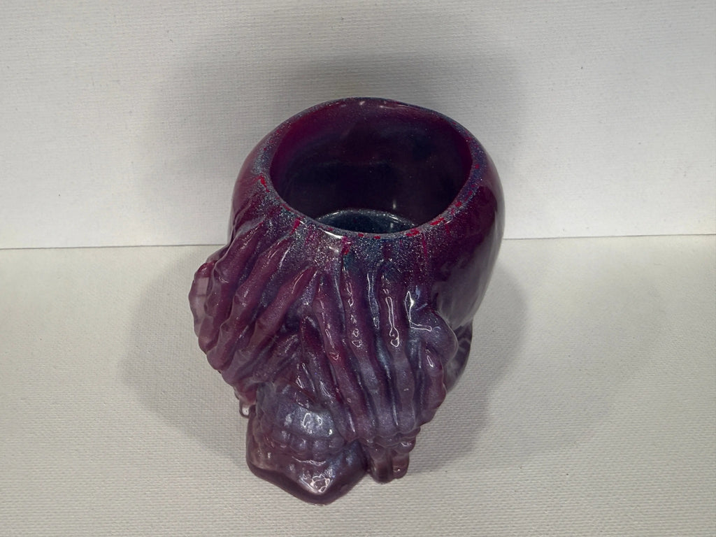 The Three Wise Skulls – A Modern Gothic Statement - Rider Enchanted Studio