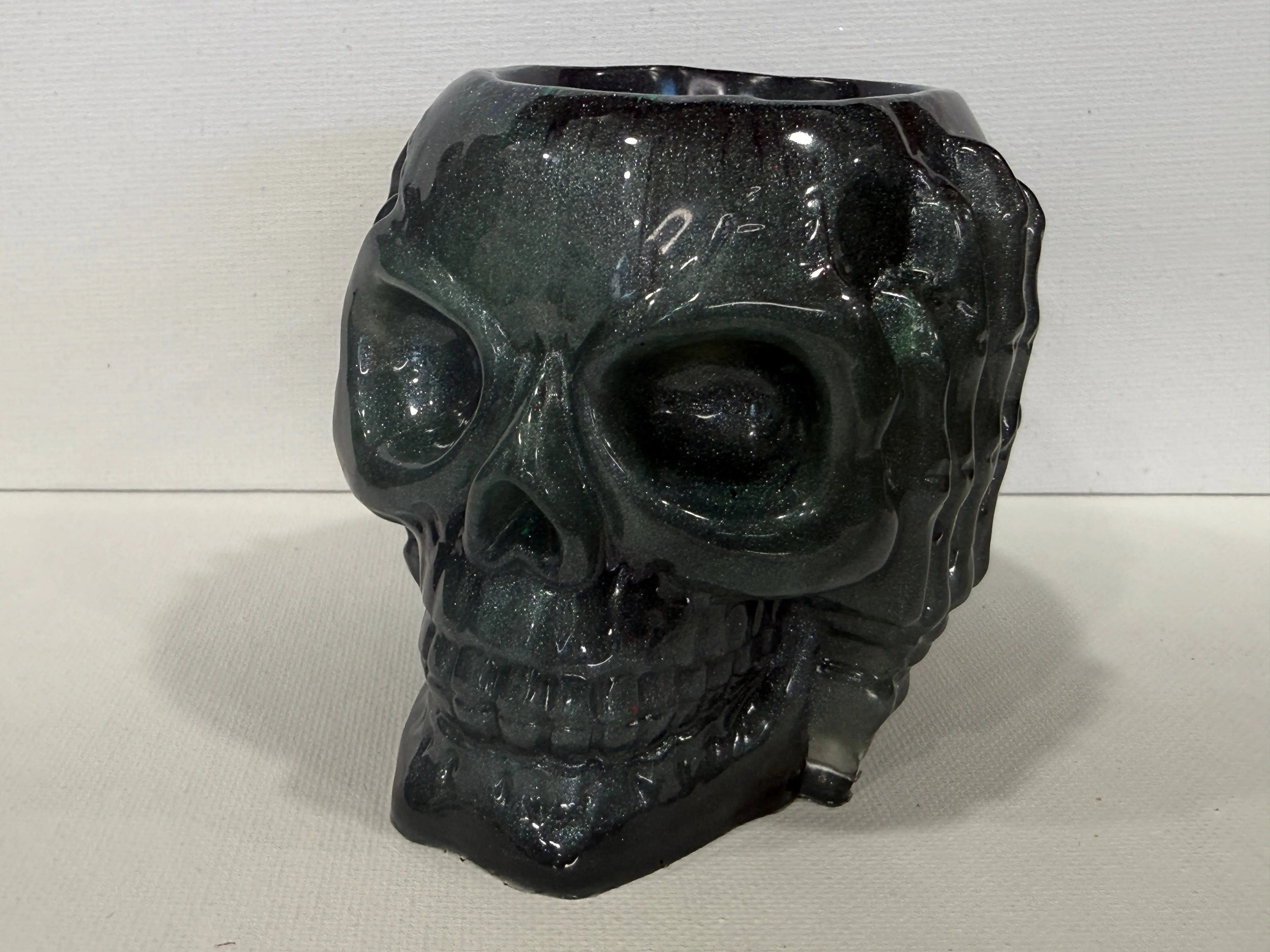 The Three Wise Skulls – A Modern Gothic Statement - Rider Enchanted Studio