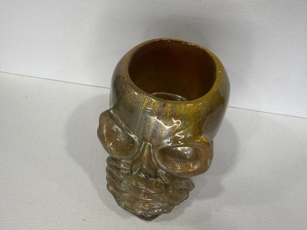 The Three Wise Skulls – A Modern Gothic Statement - Rider Enchanted Studio