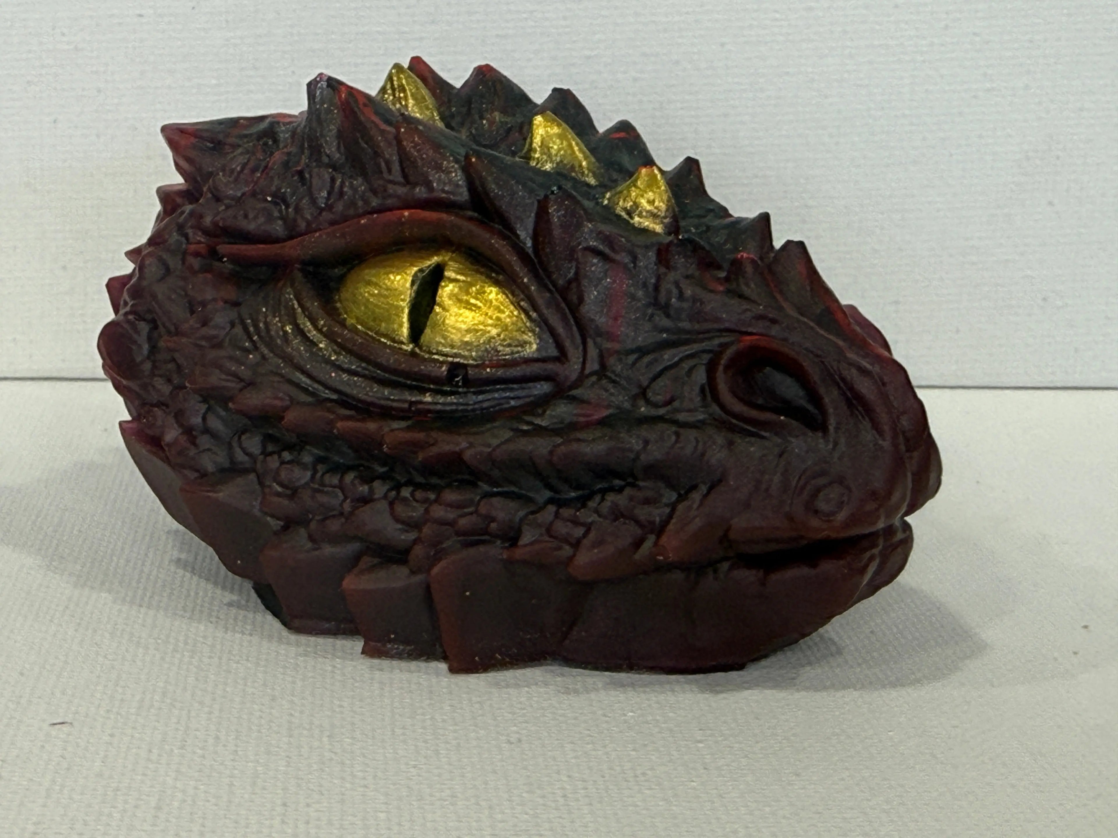 Dragon Resin Head – 3" - Rider Enchanted Studio
