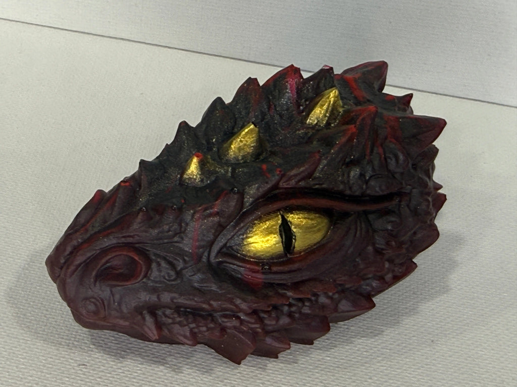 Dragon Resin Head – 3" - Rider Enchanted Studio