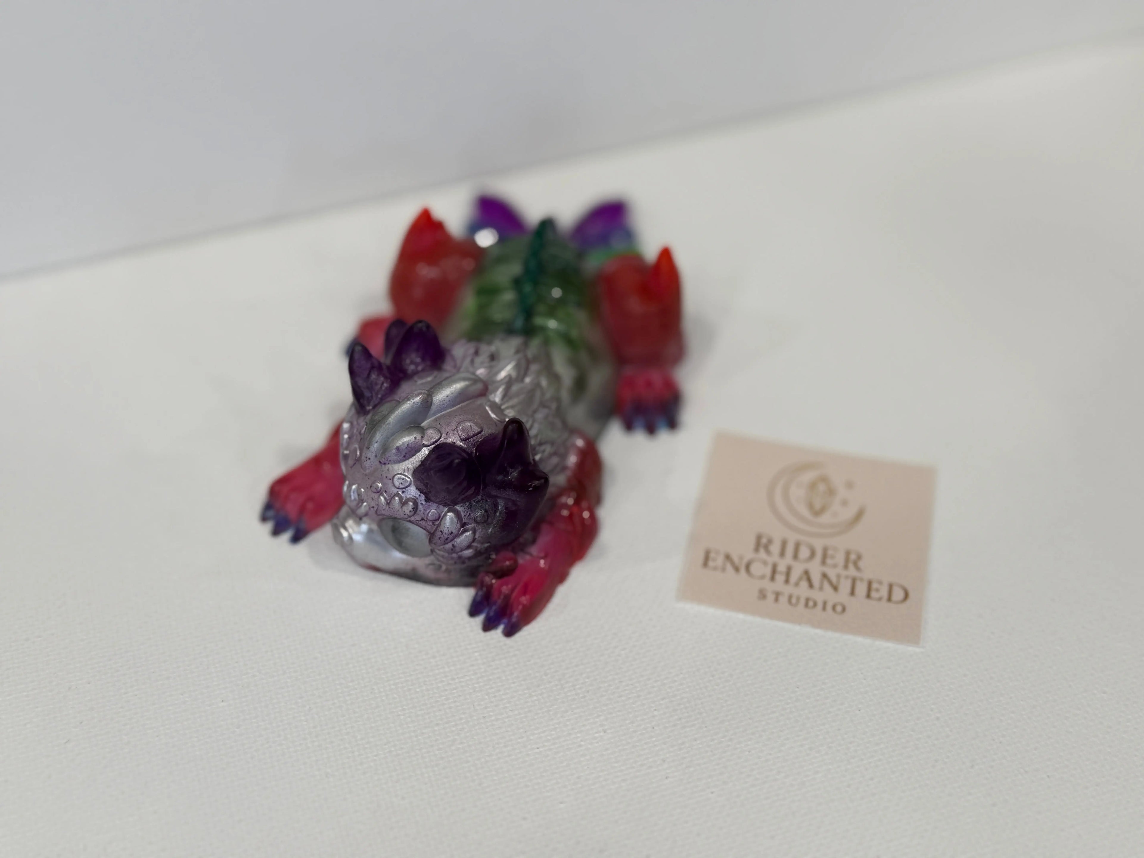 3‑Inch Cat Dragon – Tiny, Cute, and Full of Personality Rider Enchanted Studio