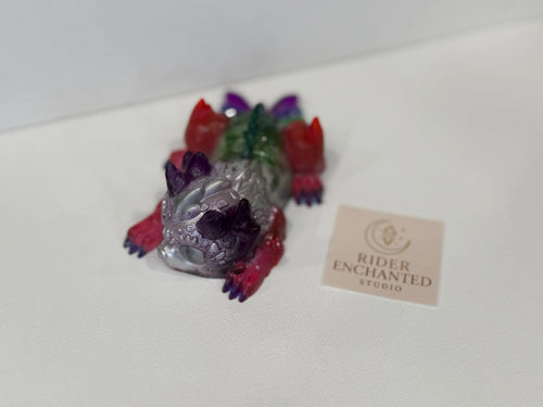 3‑Inch Cat Dragon – Tiny, Cute, and Full of Personality Rider Enchanted Studio
