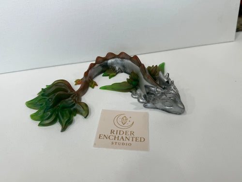 4‑Inch Earth Dragon – Guardian of Nature’s Calm Rider Enchanted Studio