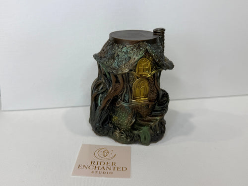 4-Inch Tree House Candle Holder – Your Tiny Forest Hideaway Rider Enchanted Studio