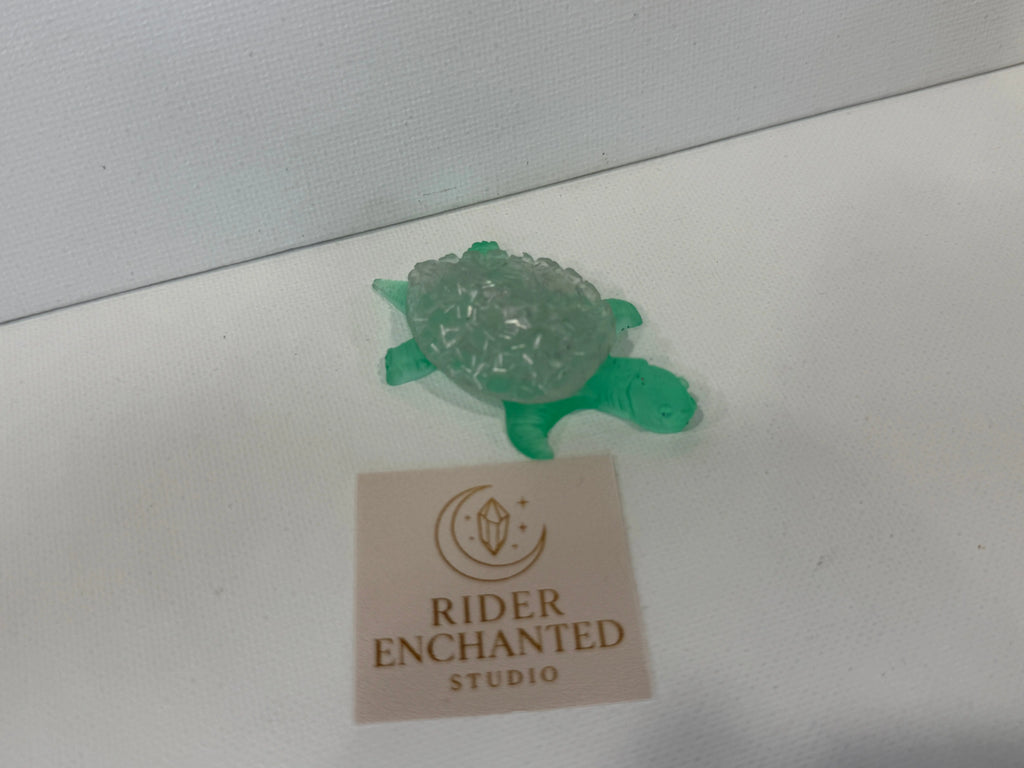 2-Inch Mini Turtle – The Little Buddy You Didn’t Know You Needed Rider Enchanted Studio