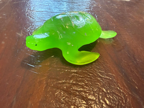 Resin Turtle – Ocean-Inspired Décor (Glow in the Dark) Rider Enchanted Studio