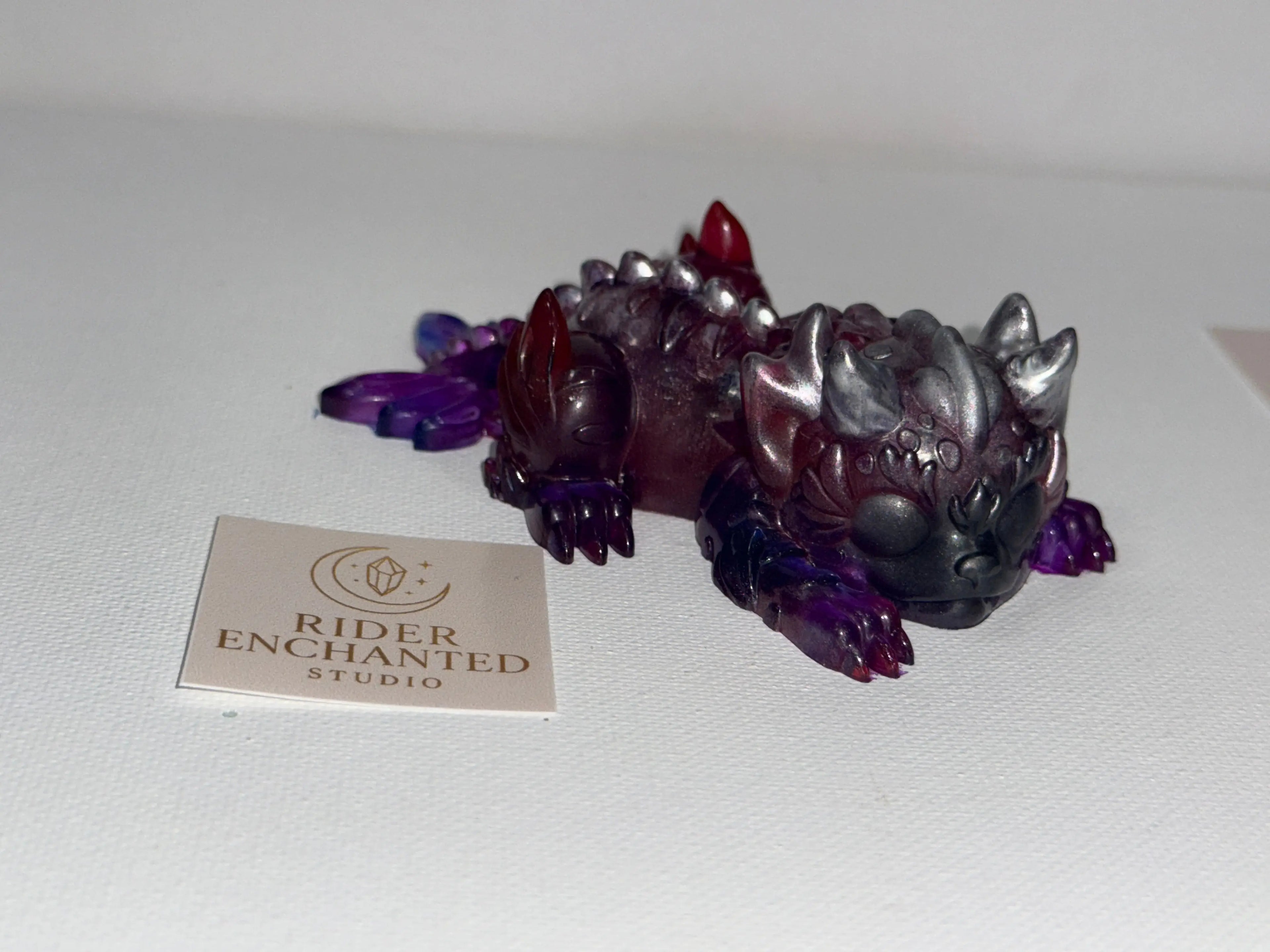 3‑Inch Cat Dragon – Tiny, Cute, and Full of Personality Rider Enchanted Studio