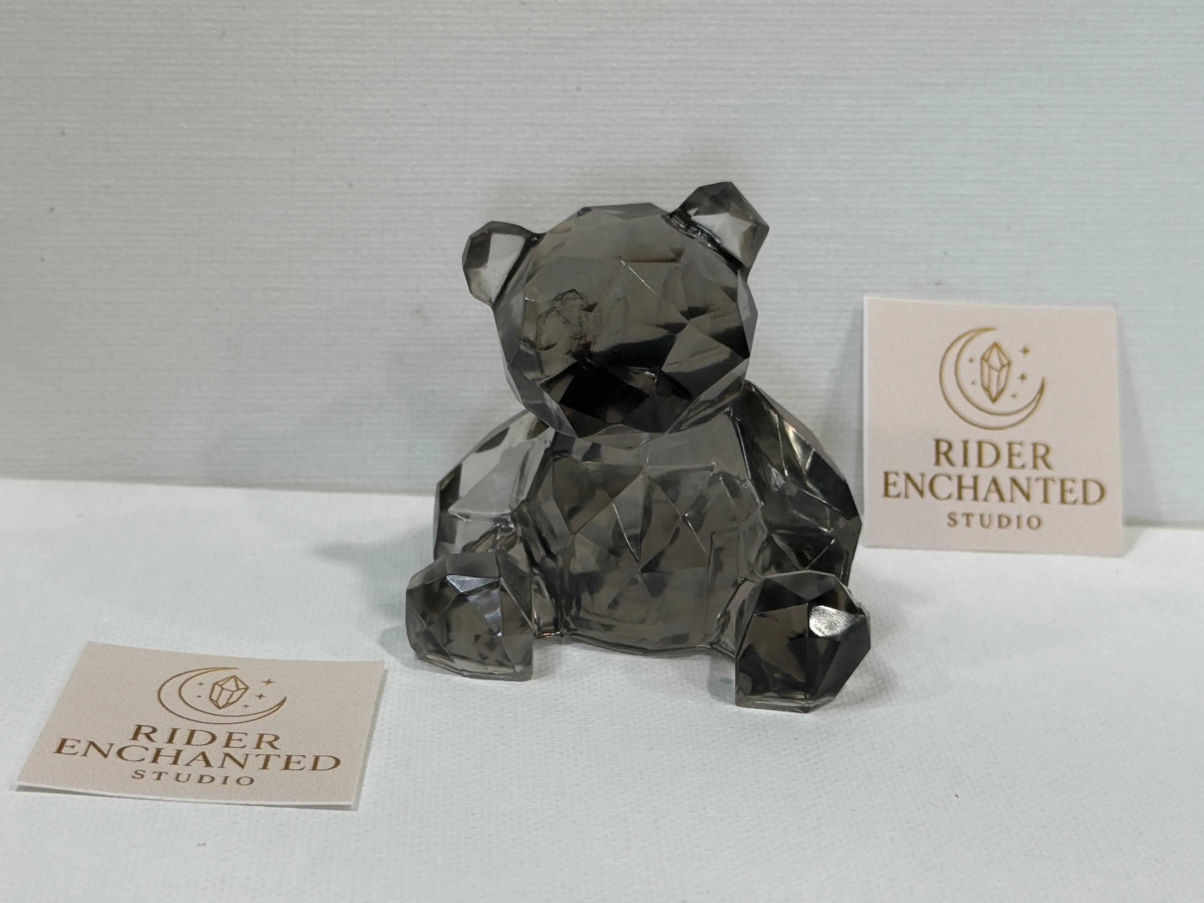 Crystal Bear Rider Enchanted Studio
